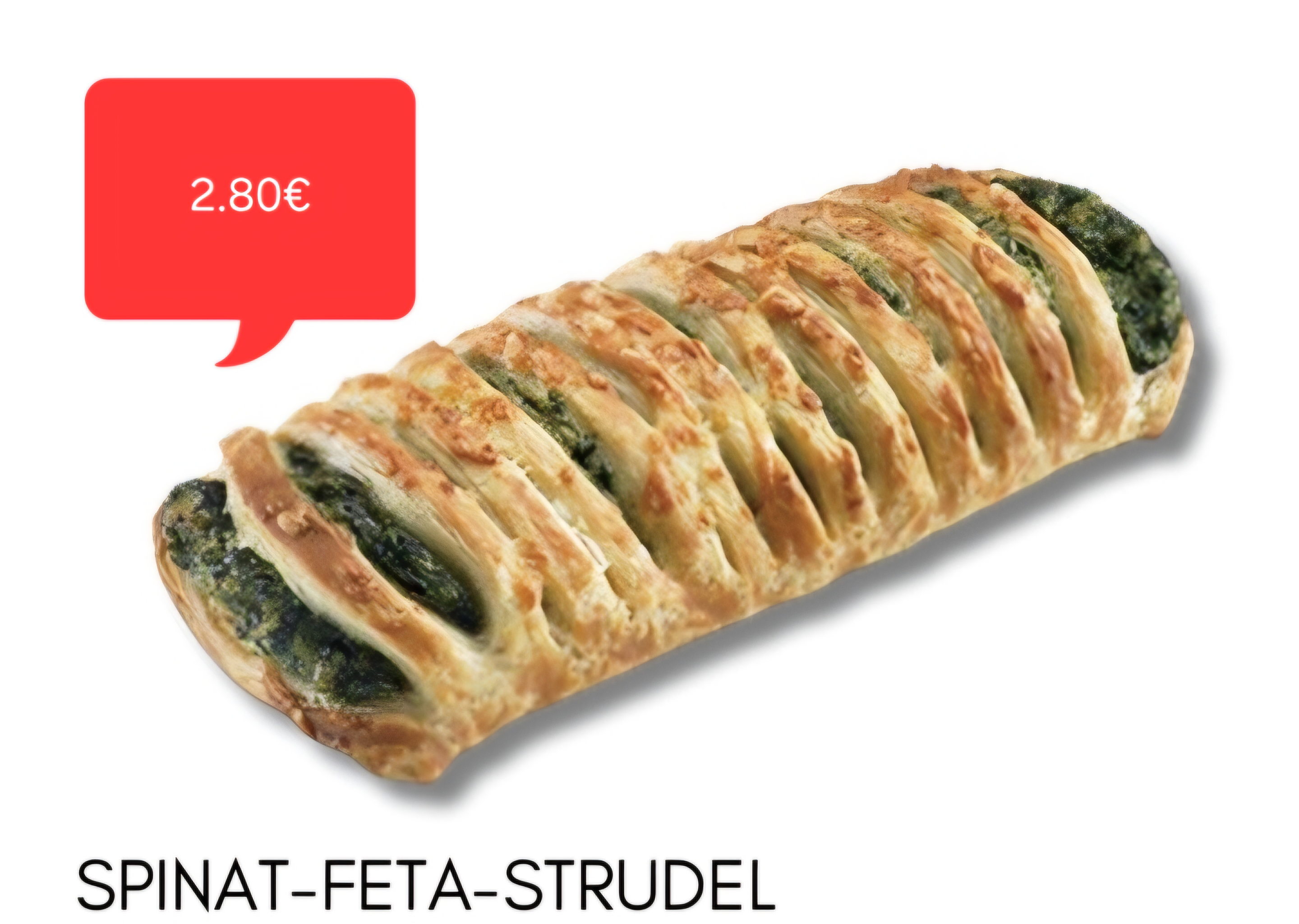 Spinat-Feta-Strudel